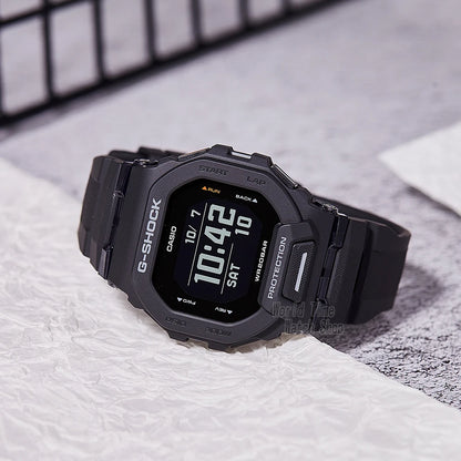 Casio G-SHOCK Homme : Montre Connectée Bluetooth, Écran Carré, Design Sportif (DS)